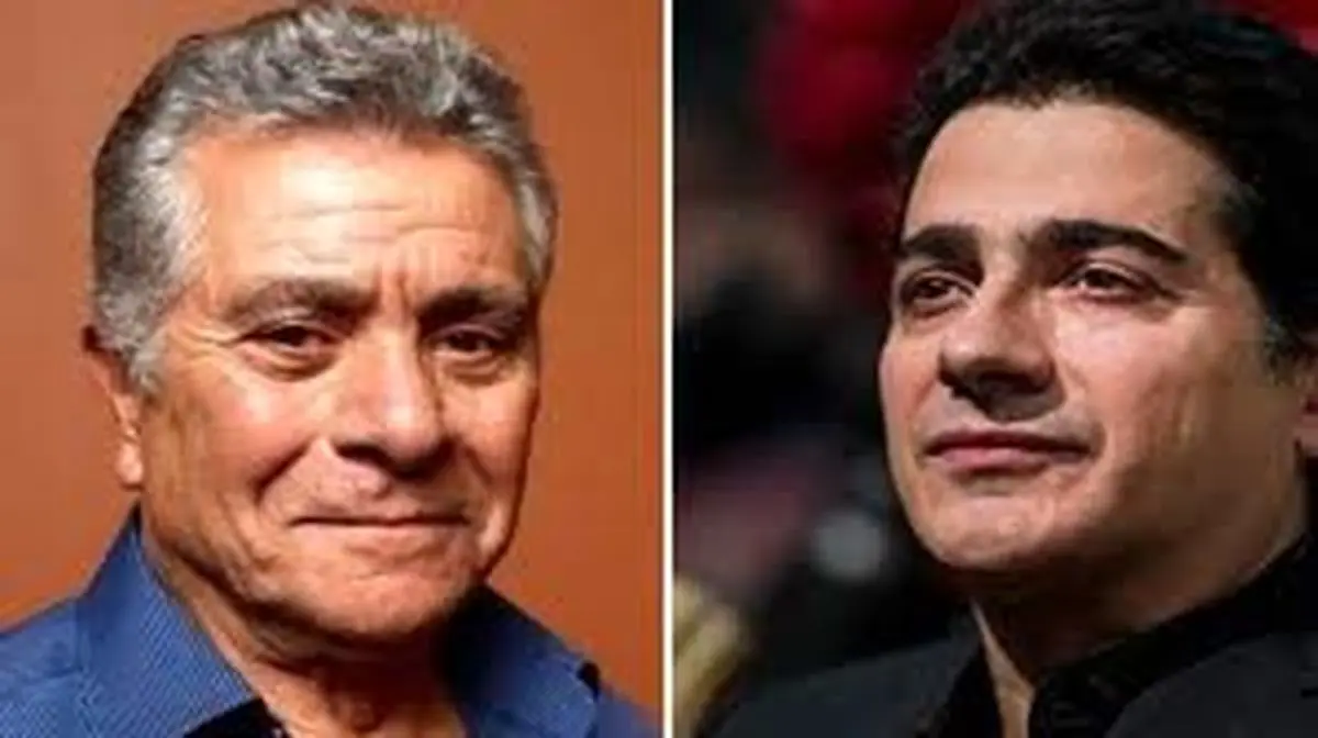 همایون شجریان مقابل بهروز وثوقی زانو زد/ عکس
