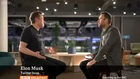 دروغگویی «بی بی سی» در مصاحبه با ماسک؛ شادی مردم از رسوایی رسانه انگلیسی