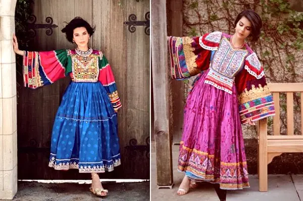 جنگ لباس رنگی و سیاه بین زنان افغانی و طالبان + تصاویر جذاب