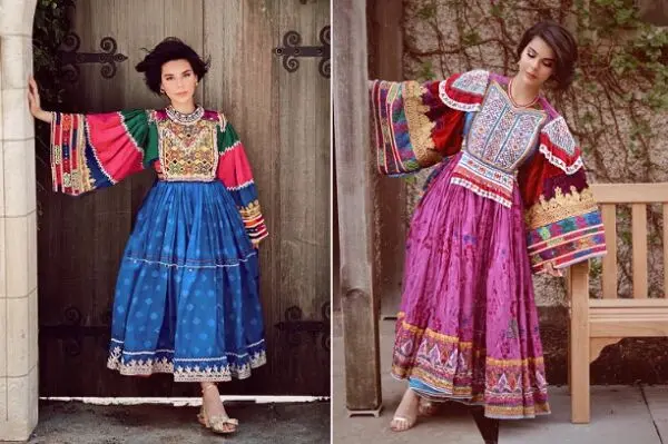 جنگ لباس رنگی و سیاه بین زنان افغانی و طالبان + تصاویر جذاب