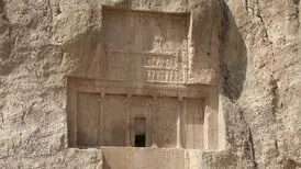یکی از باشکوه‌ترین مقبره های پادشاهان هخامنشی در ایران چگونه مرمت می‌شود؟ (فیلم)