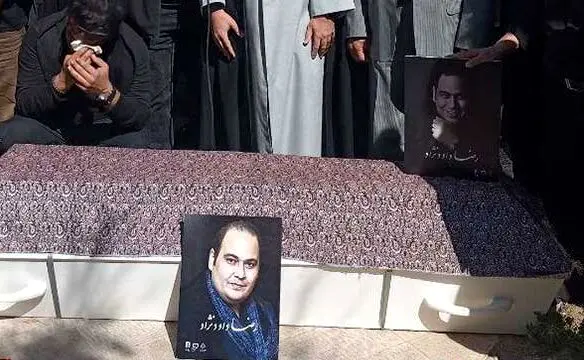 این چهره، غمگین‌ترین فرد در مراسم تشیع داودنژاد بود
