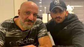 تیپ و ژست متفاوت امیر جعفری در کنار پسر و برادرزاده مشهورش