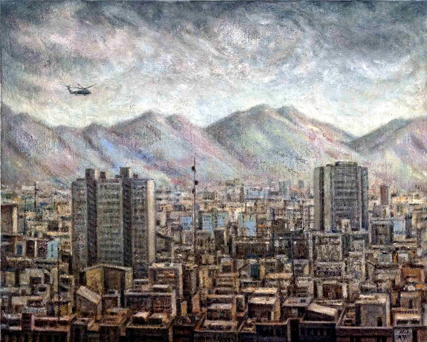 بازنمایی شهر تهران در نقاشی معاصر