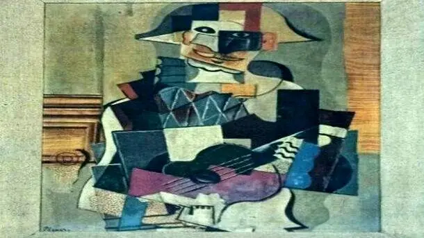 تابلوی منسوب به پیکاسو در موزه ملی ایران چاپ دیجیتال است
