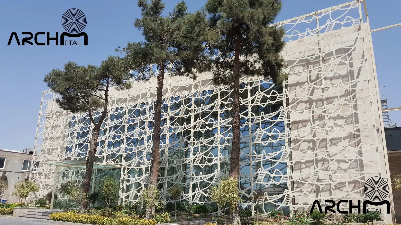 تجلی زیبایی و هنر در ساختمان با نمای آرک‌ متال