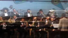 برگزاری کنسرتی از ارکستر سازهای بادی و پرکاشن
