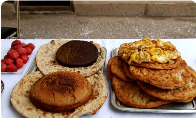 نوروز زرتشتیان با عطر نان‌های سنتی