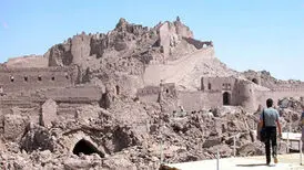 این تصویر از زلزله بم جهانی شد
